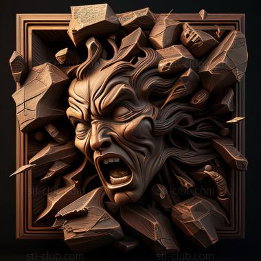 3D модель Ул Хаак игра (STL)